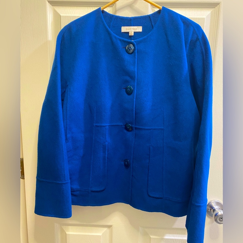 Ellen Tracy wool jacket size large